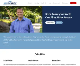 Samsearcy.com(Sam Searcy) Screenshot