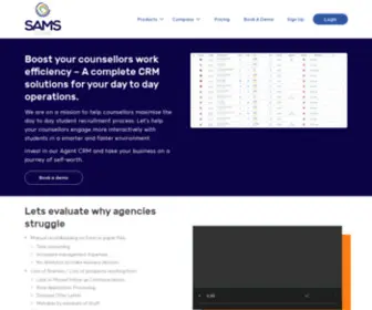 SamsGlobal.co.uk(SAMS Global) Screenshot