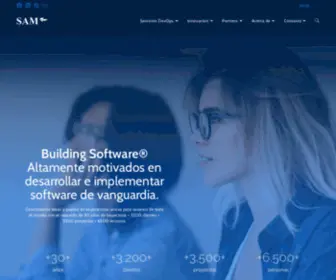 Samsistemas.com.ar(SAM Sistemas) Screenshot