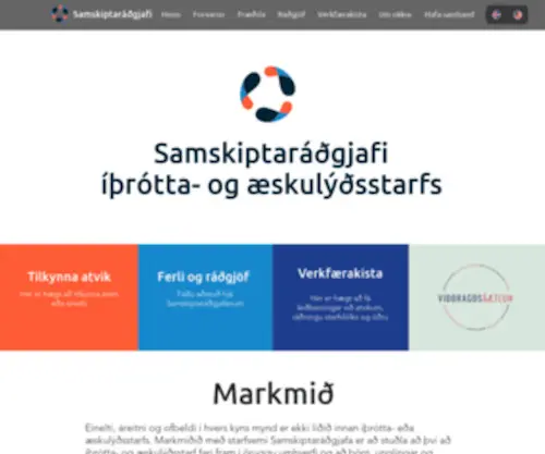Samskiptaradgjafi.is(Ráðgjöf) Screenshot