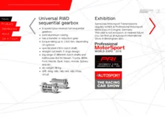 Samsonas.com(Motorsport Transmissions) Screenshot