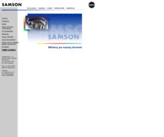 Samson.com.pl(SAMSON Sp) Screenshot
