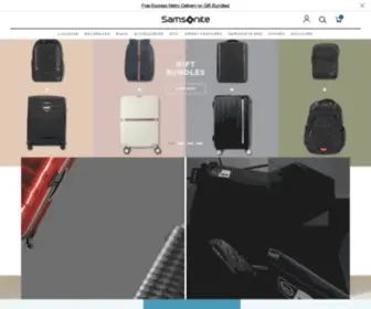 Samsonite.com.au(Premium Luggage) Screenshot