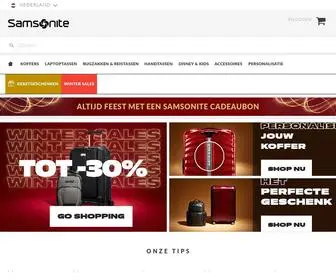 Samsonite.com(Samsonite luggage) Screenshot