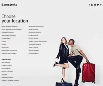 Samsonite.eu(Samsonite) Screenshot