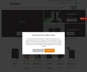 Samsonite.pl(Oficjalny sklep internetowy Samsonite®) Screenshot