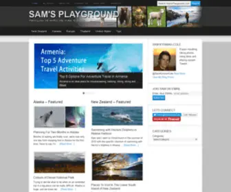 Samsplayground.com(Travelling the world one place at a time) Screenshot