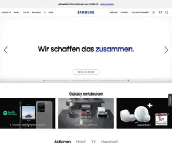 Samsung.de(Samsung Deutschland) Screenshot