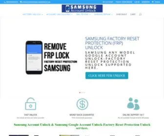 Samsungaccountunlock.com(Samsung Account Unlock) Screenshot