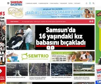 Samsungazetesi.com(Samsun Haber) Screenshot