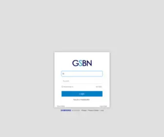 Samsunggsbn.com(GSBN 2.0) Screenshot