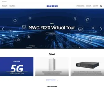 Samsungnetwork.com(Samsung Business Global) Screenshot