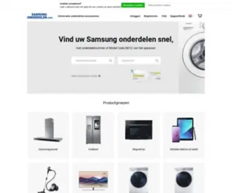 Samsungonderdelen.com(Samsungonderdelen) Screenshot