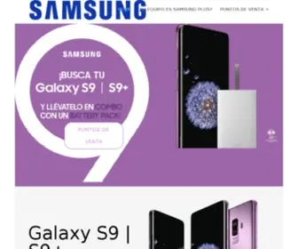 Samsungplus.com.bo(Samsung Bolivia) Screenshot