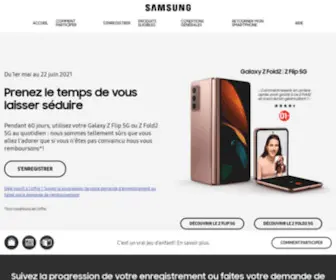 Samsungpromotions.fr(Samsung Promotions) Screenshot