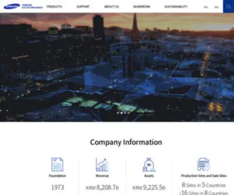 Samsungsem.co.kr(삼성전기) Screenshot