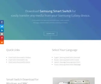 Samsungsmartswitch.org(Samsung Smart Switch PC) Screenshot