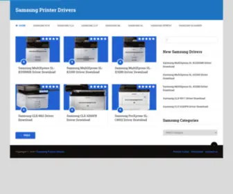 Samsungsupports.net(Samsung Printer Drivers) Screenshot