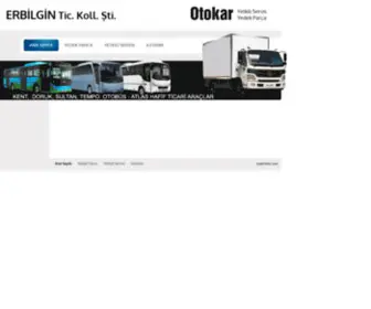 Samsunotokarservis.com(OTOKAR Yetkili Servis Samsun Erbilgin Ticaret Koll) Screenshot