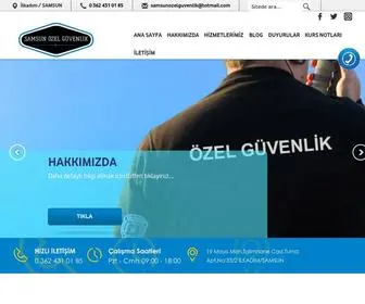 Samsunozelguvenlik.com(Samsun Özel Güvenlik Kursu) Screenshot