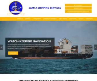 Samtashippingservices.co.in(Samta Shipping Services) Screenshot