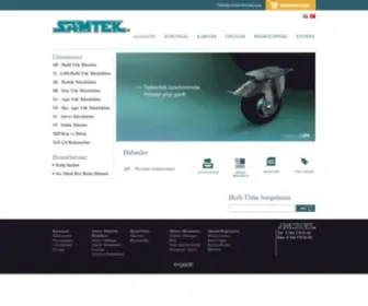 Samtek.com.tr(SAMTEK Sanayi Tekerlekleri) Screenshot