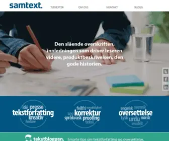 Samtext.no(Samtext Norway) Screenshot