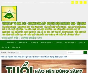 Samtuoingoclinh.com(Vạn Chữ Tín) Screenshot