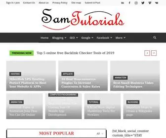 Samtutorials.com(Samtutorials formerly know as Techstoryhow) Screenshot