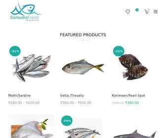 Samudrafresh.com(Samudra Fresh) Screenshot