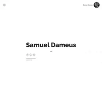 Samueldameus.com(Samuel Dameus) Screenshot