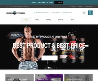 Samueldixonfitness.com(Supplement Store Online) Screenshot