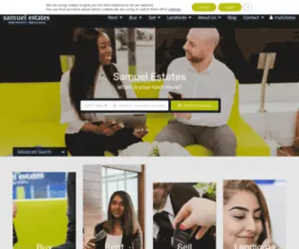 Samuelestates.com(Local Expert Estates Agents) Screenshot