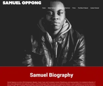 Samueloppong.com(The official Page for Samuel Oppong) Screenshot