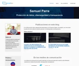 Samuelparra.com(Samuel Parra) Screenshot