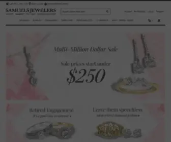 Samuelsjewelers.com(Samuels Jewelers) Screenshot