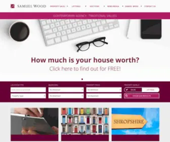 Samuelwood.co.uk(Estate Agents) Screenshot