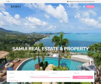 Samui-Real-Estate.com(Samui Real Estate) Screenshot