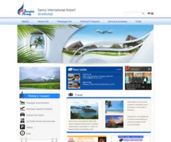 Samuiairport.com(samuiairport) Screenshot