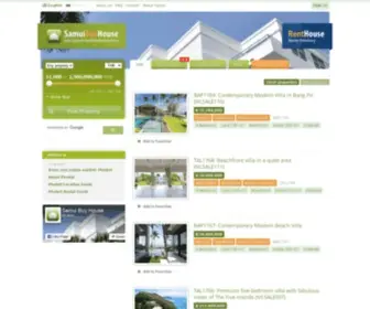 Samuibuyhouse.com(Samui Buy House) Screenshot