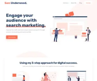 Samunderwood.co.uk(Sam Underwood) Screenshot