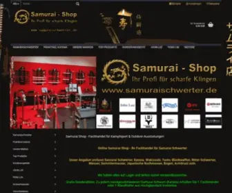 Samuraischwerter.de(Online Samurai Shop) Screenshot