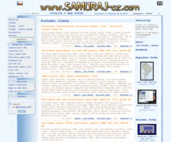Samuraj-CZ.com(Stránky o počítačových sítích) Screenshot