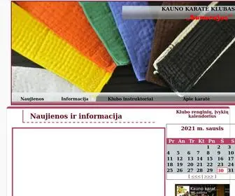 Samurajus.lt(Šotokan) Screenshot