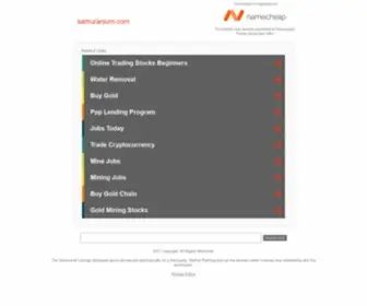 Samuranium.com(Smart Testing) Screenshot