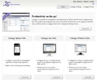 Samurasolutions.com(Todo task list management) Screenshot