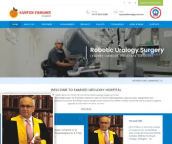 Samvedurology.com(Urology Hospital In Ahmedabad) Screenshot