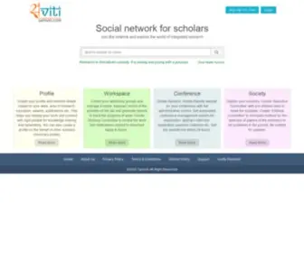 Samviti.com(Samviti Scholar Profile) Screenshot
