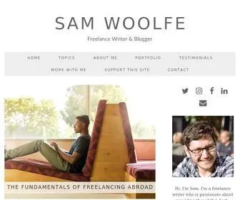 Samwoolfe.com(Sam Woolfe) Screenshot