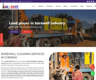 Samyborewell.com(Borewell Company in Chennai) Screenshot